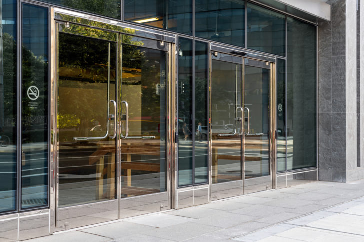 Doors on Capitol Crossing, Washington DC