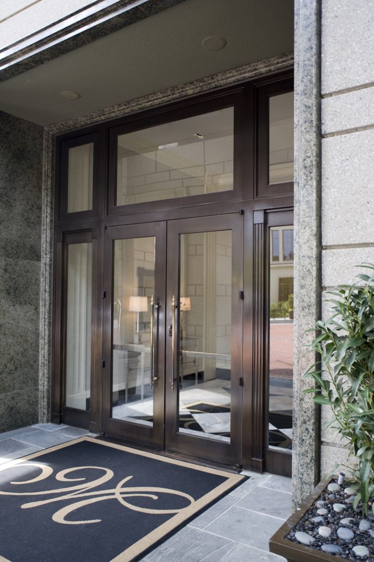 Dawson doors on The Mansion at Peachtree, Atlanta, GA