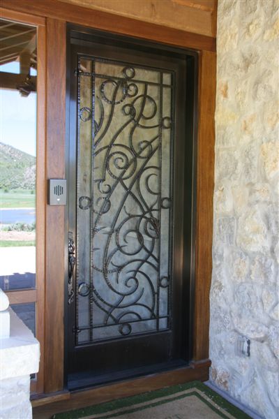 Dawson doors on Private Residence, Aspen, CO