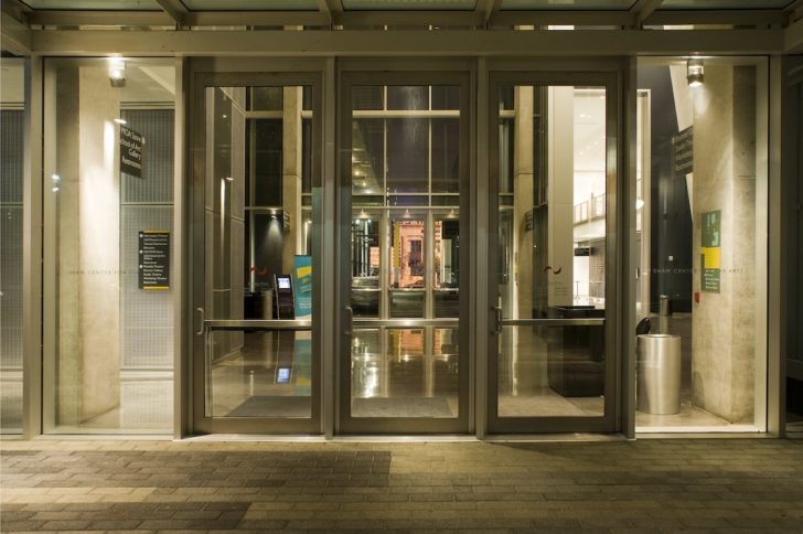 Dawson doors on Shaw Center, Baton Rouge, LA