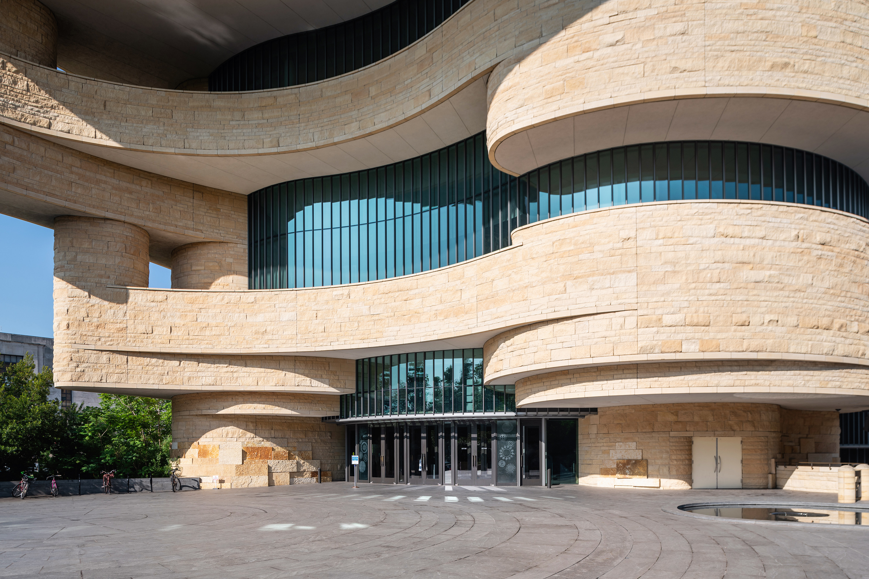 Dawson Doors on the Museum of the American Indian