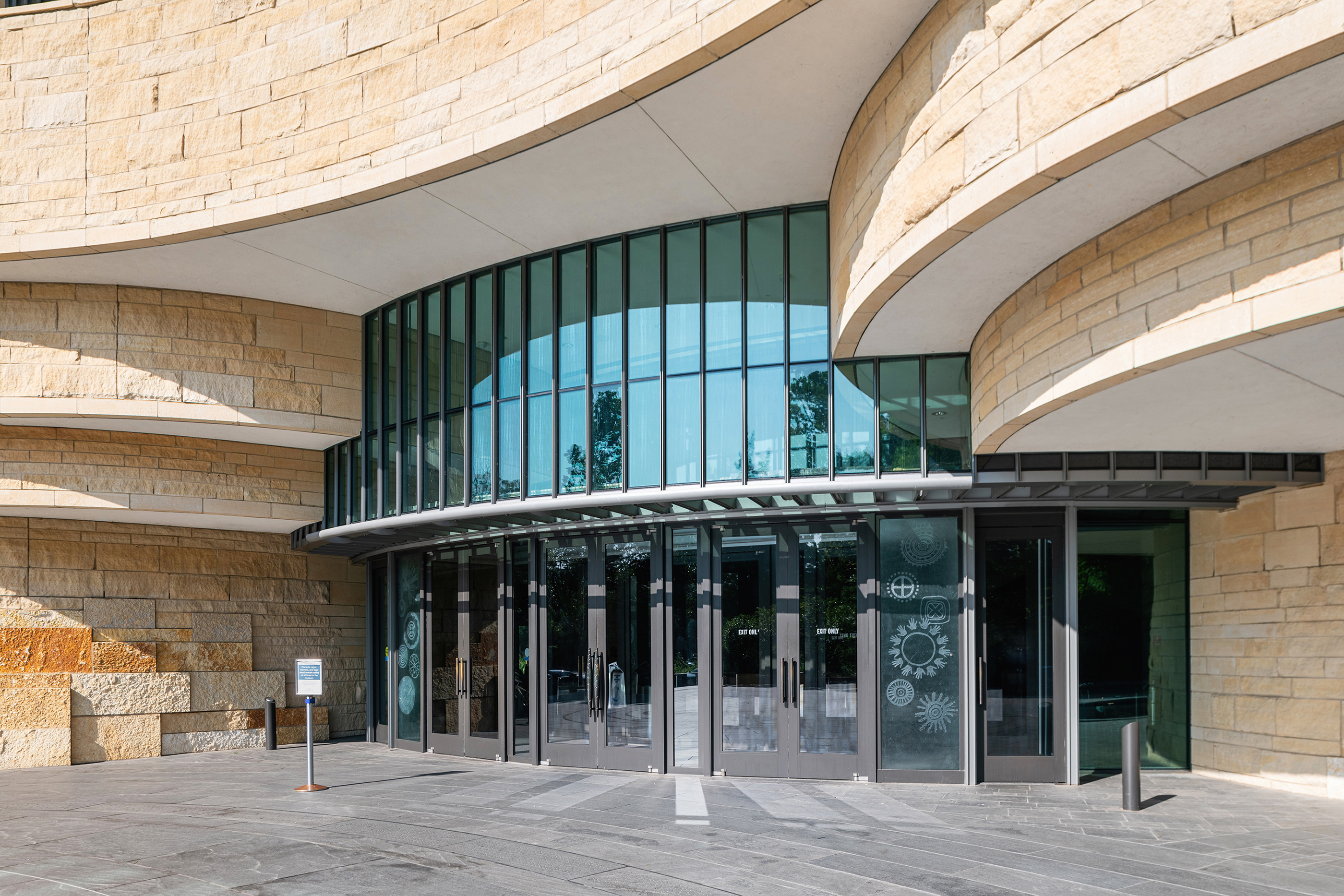 Front Entry of the Museum of the American Indian Museum of the American Indian Dawson Doors