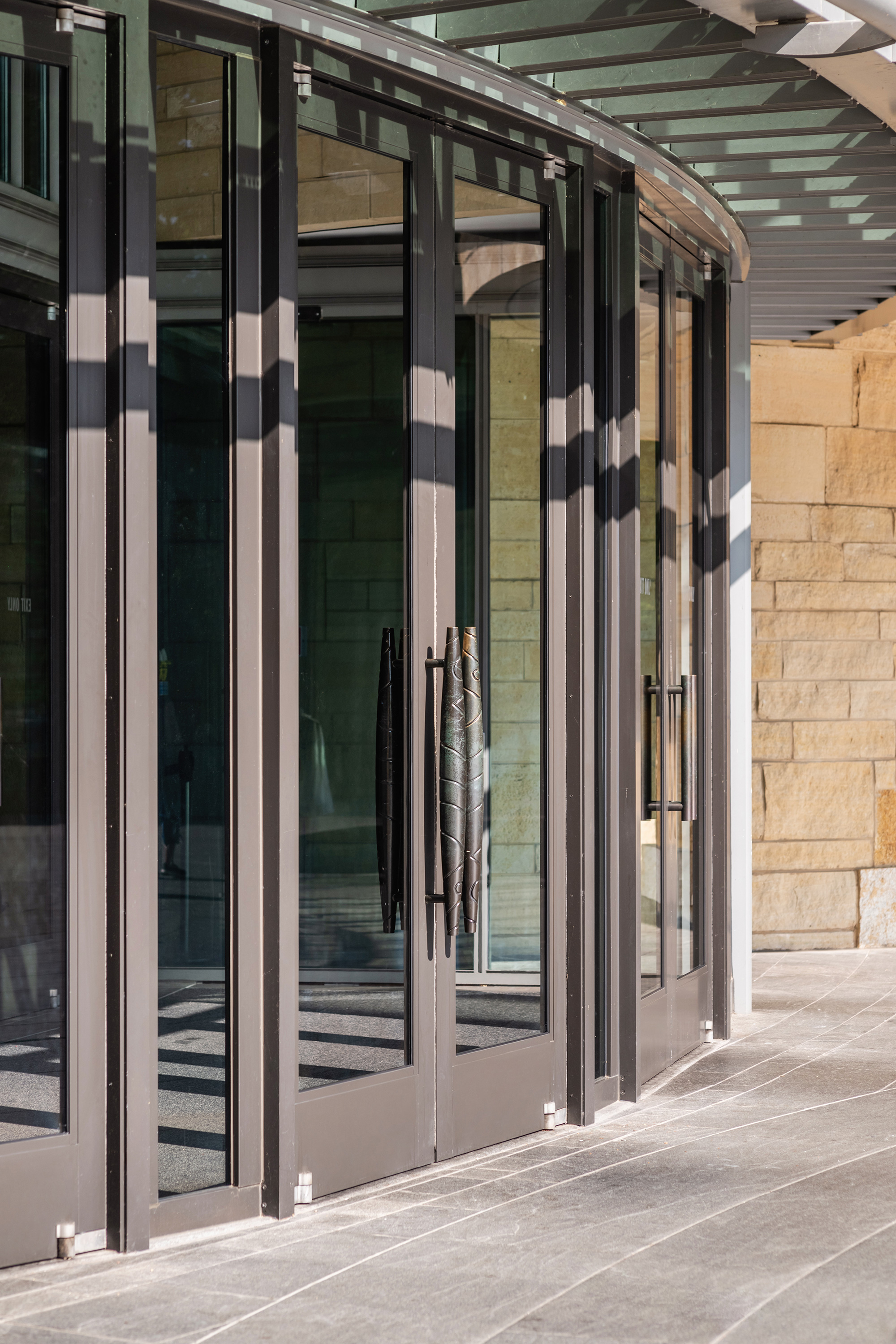 Dawson Doors on the Museum of the American Indian