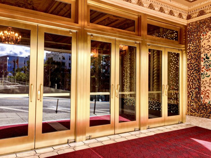St. George Theater Doors St. George Theater Doors