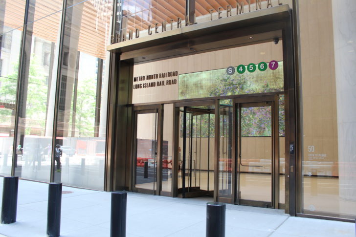 Grand Central Terminal NYC UNS balanced Brass Entrances by DAWSON