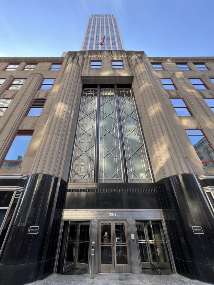 Historical Photo Empire State Building Entrance